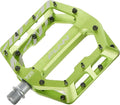 Funn Funndamental Flat Pedals - Wide Platform Bicycle Pedals for BMX/MTB Mountain Bike, Adjustable Grip for Outstanding Stability, 9/16-inch CrMo Axle