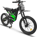 Electric Dirt Bike for Adults, 4000W Peak Motor 40MPH Electric Motorcycle, 48V 32Ah Removable Battery 75Miles Ebike, Fat Tires Off-Road E-Bike with Full Suspension, Hydraulic Brakes