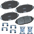 Bendix Premium SBC748 Ceramic Front Brake Pads for Ford Crown Victoria 2002-1998, Grand Marquis 2002-1998, Lincoln Town Car 2002-1998, Mercury Grand Marquis 2002-1998