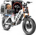 [2026] eAhora Juliet Pro 2 Electric Bike for Adult, 5400W/1200W | Dual Motor | 43Mph/31 Mph | 70Ah/60Ah 200+Miles Long Range | 20 Inch Fat Tire | for Commute | Delivery | Women