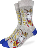 Good Luck Sock Novelty Crew Socks for Adults - For Men, Women and Teens