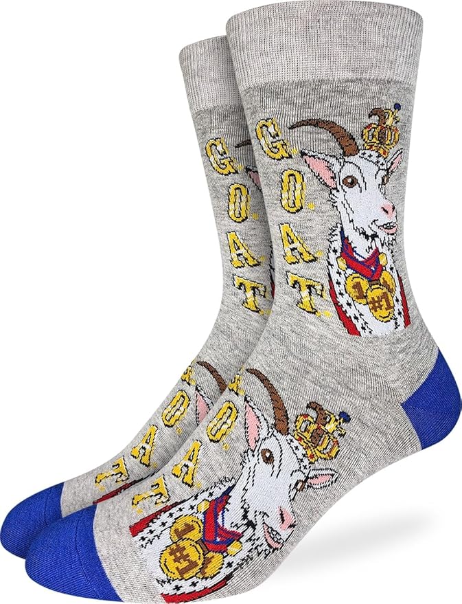 Good Luck Sock Novelty Crew Socks for Adults - For Men, Women and Teens
