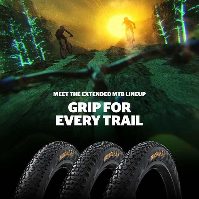 Continental Dubnital - Tubeless Mountain Bike Tire - Fast & Grippy On Hardpack Terrain - E25 Ebike Rated -