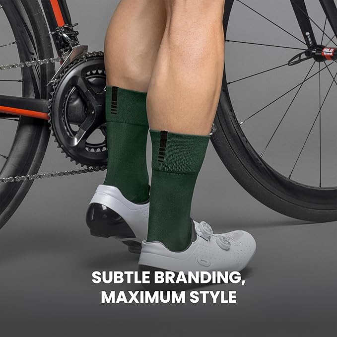 GripGrab Lightweight SL Performance Summer Cycling Socks Eyecatching 2 Lengths Road Mountain Gravel Bike Indoor Biking