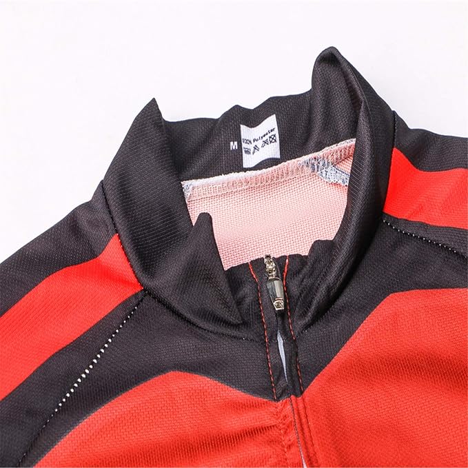Cycling Jersey Men USA Summer Bike Short Sleeve 3-Pockets Breathable Quick-Dry Shirt S-3XL