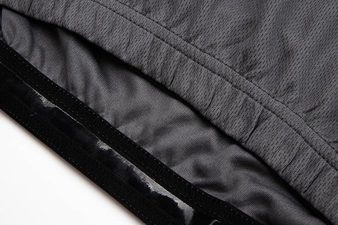 Men's Cycling Jersey Short Sleeves Bike Jersey 1/3 Zipper Solid Color Club Fit, Biking Cycling Shirt Zipper Pocket