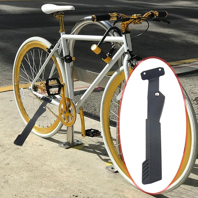 Bicycle Kickstand Bike Kick Stand Bicycling Foldable Bike Replacement Anti Slip Side Rear Kick Stand Mountain Bike Kickstand