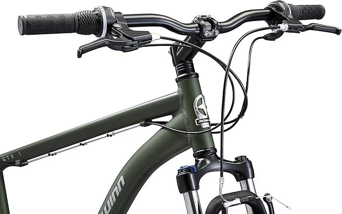 Schwinn GTX Comfort Adult Hybrid Bike, Men and Women, Dual Sport Bicycle, 700c Wheels, Step-Through or Step-Over Lightweight Aluminum Frame