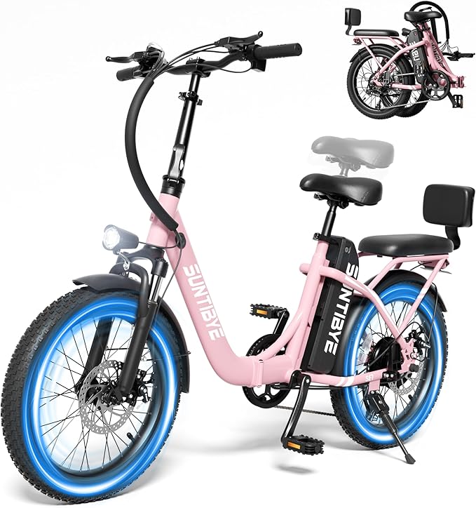 Electric Bike for Adults and Teens, Ebike, Electric Bicycle Mountain Dirt Bike Fat Tire Electric Bike, Multi-Funtional Bike for Work, School, Commute, Off-Road