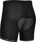 Padded Cycling Shorts Men's Cycling Underwear with 3D Padding Biking Bicycle Shorts Shock Absorb Comfortable Lightweight