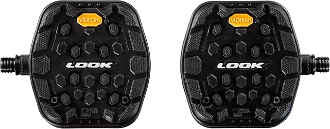 LOOK Cycle - Geo Trail Grip Bike Pedals - Flat Pedals - MTB Bike Pedal - Black, Red, Lime, Camo