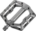 Funn Funndamental Flat Pedals - Wide Platform Bicycle Pedals for BMX/MTB Mountain Bike, Adjustable Grip for Outstanding Stability, 9/16-inch CrMo Axle