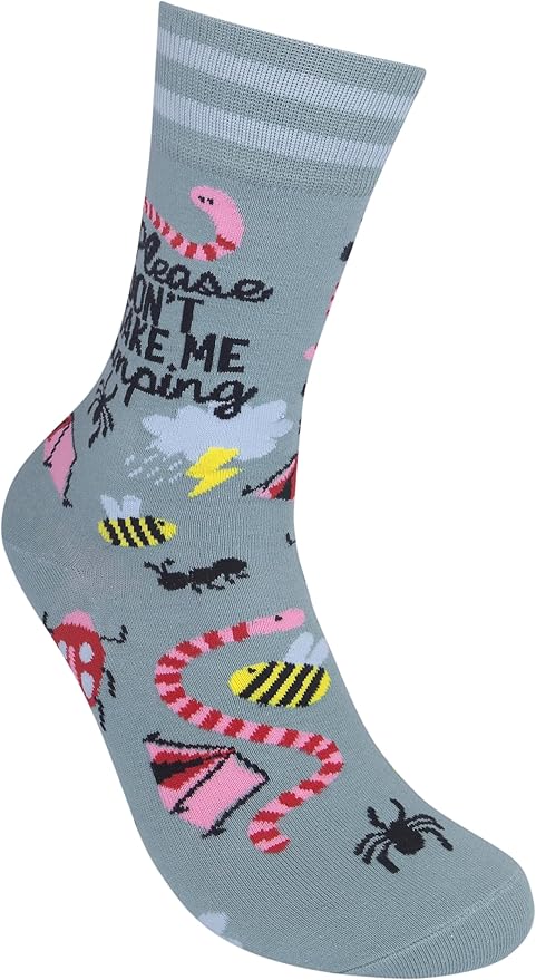 FUNATIC Funny Outdoor Themed Socks for Men Women - Novelty Gifts For Golfing, Fishing, Hunting, Bigfoot, Pickleball, and More