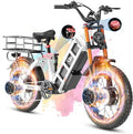 2025 Juliet Pro 2/Juliet Electric Bike for Adults 43MPH/34MPH Peak 5400W/1200W 60V 70AH/48V 60AH Ebike 220+Miles Long Range Electric Bike 20"*4.0 Fat Tires Step Thru Full Suspension Electric Bycicle