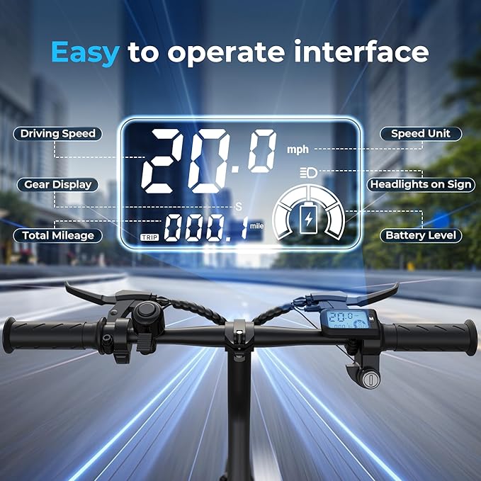 VARUN Electric Bike- Commuter Ebike for Adults 500W Peak Motor, 20 MPH Speed, Long-Range, Waterproof Battery & Chain, 14" Foldable Electric Bicycle with Dual Disc Brakes and Rear Suspension
