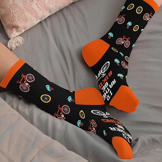 FOURSTUFF Ski, Cycling, Basketball, Golf, Pickleball, Softball, Volleyball, Wrestling, Soccer - Sports Socks for Women Men