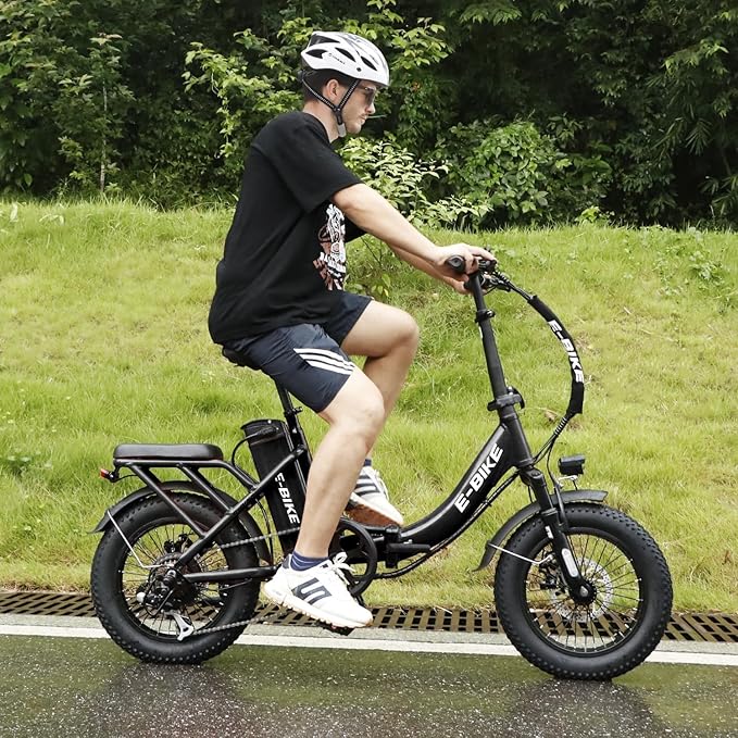 Electric Bike for Adults, 750W Long Range Foldable Ebike with One/Dual Removable Battery, 40-120 Mile/25-30MPH, 20"/16“ Fat Tire Electric Bicycle