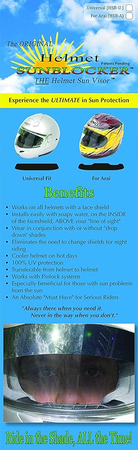 Helmet Sunblocker