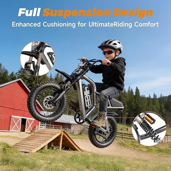 Fat Tire Electric Bike for Adults, UL2849 Certified 90% Pre-Assembled Folding E-Bike with Removable Battery & Cargo Rack