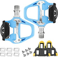 WOWSPORT SPD-SL Road Bike Pedals - Lightweight Clipless Pedals with 3-Bolt Cleats, Sealed Bearings & Nylon Composite | Shimano SPD SL Compatible