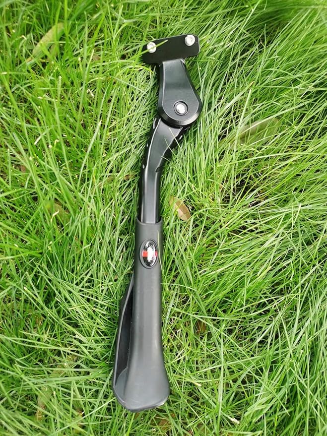 Aluminium Alloy Kickstand - Adjustable Rear Side Fits 24"-29" & 700C Bikes, Black, DWRTCJ-CK67-2