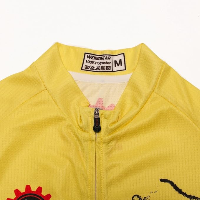 Cycling Jersey Men Full Zip Bike Shirt Racing Top Bicycle Clothing