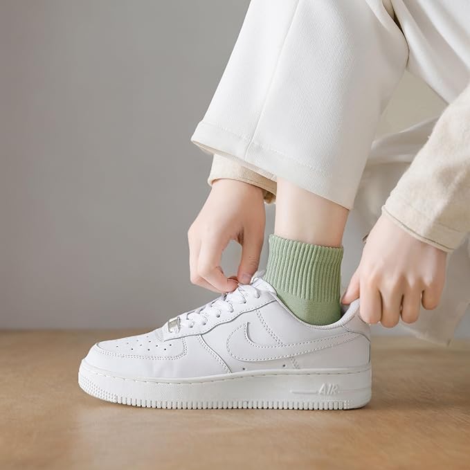 MAGIARTE Womens Mini Crew Ankle Socks Athletic Casual Cotton Socks for Women