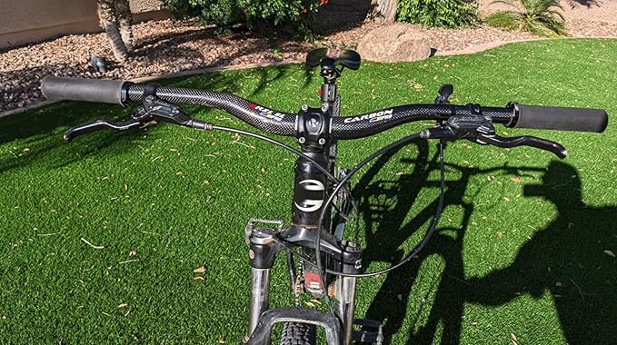 Carbon Handlebars, Mountain Bike Handlebars, Riser Bars 31.8mm 3K Matt Glossy 680mm 700mm 720mm 740mm 760mm MTB Handlebars for Mountain Bikes,Road Bike