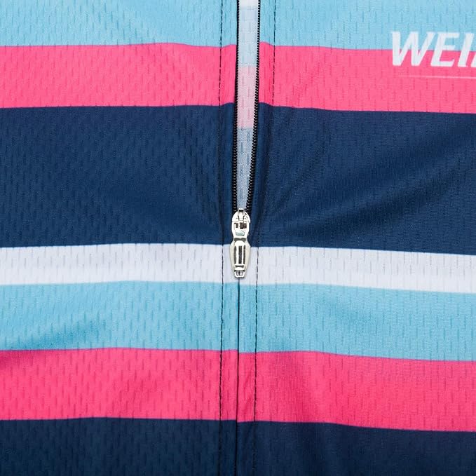 New Pro Full Zipper Men's Cycling Jersey Short Sleeve Riding Shirt USA