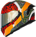 HAX Obsidian Full Face Dual Visor Adult Motorcycle Helmet for Motorbike Street Bike with Pinlock Ready DOT Approved HUICHIOL Green S