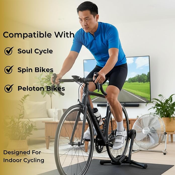 Tommaso Veloce II Cycling Shoes - Ride in Style - Peloton Shoes Triathlon Road Bike Indoor Cycling Men Women Compatible with Look Delta SPD SPD-SL Cleats White Black