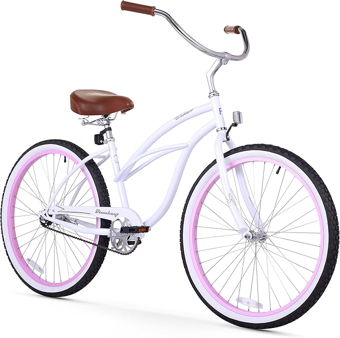 sixthreezero Urban Lady Beach Cruiser Bike, Women's 3 Speed Hybrid Bicycle