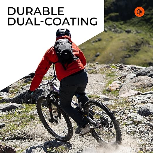 Box One Prime 9 Mountain Bike Chain 126L Finish DLC Black Over Nickel E-Bike/Non E-Bike Single Speed Bicycle Chain Mountain Racing Cycling | MTB 11/12 Speed Wide Narrow/BMX 3/32”