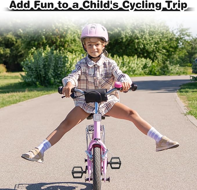 ZUKKA Bike Pedals 1/2-Inch Bike Pedals Non-Slip Kids Bike Peals with Reflective Strips on Sides Multiple Color for Mountain Bike Kid Bike Freestyle BMX Bike