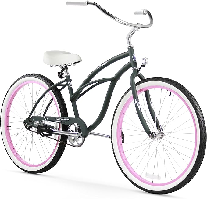 sixthreezero Urban Lady Beach Cruiser Bike, Women's 3 Speed Hybrid Bicycle