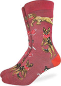 Good Luck Sock Novelty Crew Socks for Adults - For Men, Women and Teens