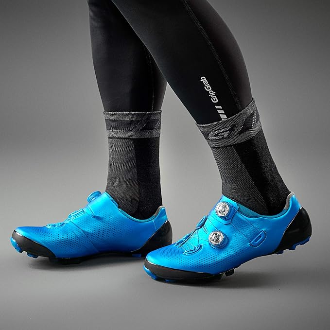 GripGrab Merino Winter Cycling Socks Insulated Thermal Padded Cushioned Breathable Warm Soft Thick Wool Bike Sock