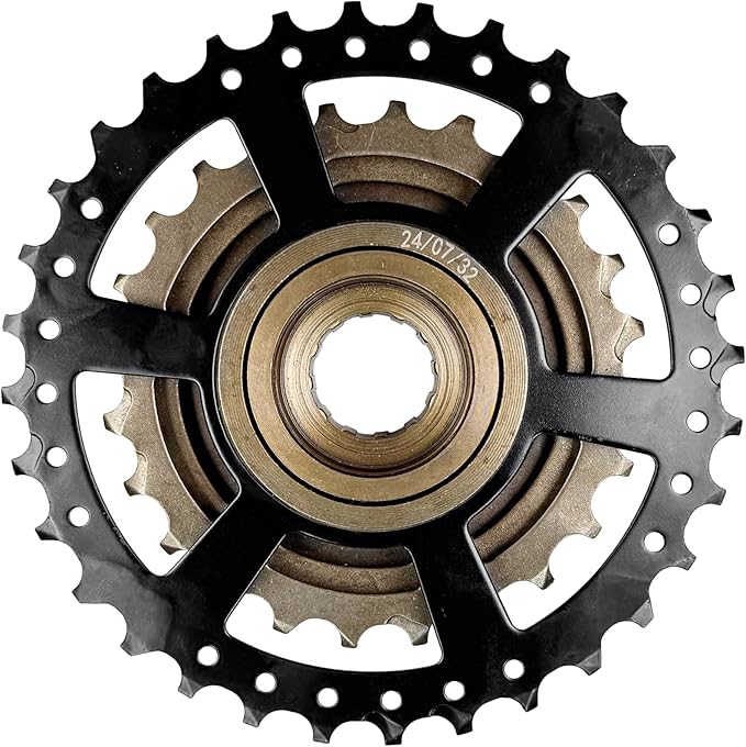 VERKSTAD 7/8 Speed Freewheels 14-32T/14-28T/13-32T/13-28T Bike Freewheel Threaded Type Cycling Replacement Part for Mountain Bike Road Bike