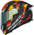HAX Obsidian Full Face Dual Visor Adult Motorcycle Helmet for Motorbike Street Bike with Pinlock Ready DOT Approved (Blaze Orange,XL)