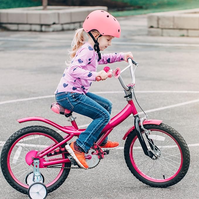 Kids Bike Horn, Bike Horn Pink for Kids, Bicycle Bell for Girls Boys (Pink)