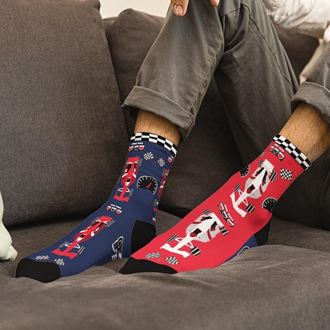 FOURSTUFF Ski, Cycling, Basketball, Golf, Pickleball, Softball, Volleyball, Wrestling, Soccer - Sports Socks for Women Men