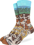 Good Luck Sock Novelty Crew Socks for Adults - For Men, Women and Teens