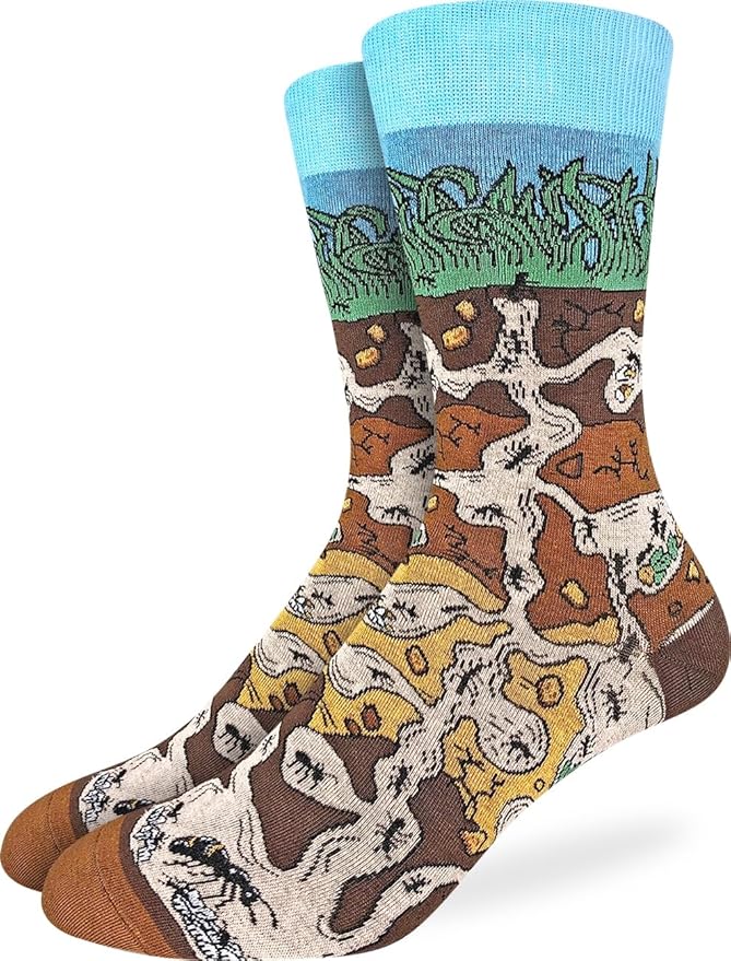 Good Luck Sock Novelty Crew Socks for Adults - For Men, Women and Teens
