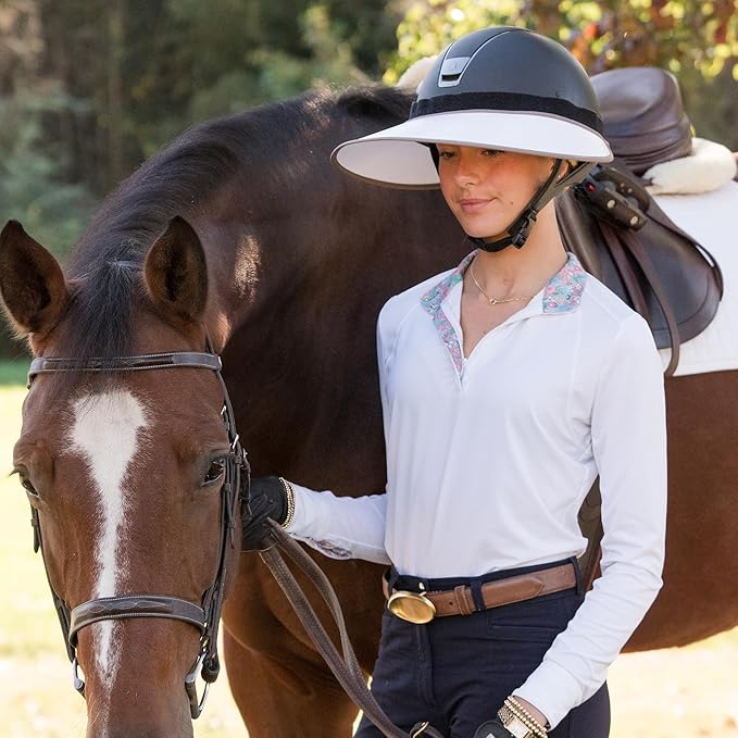 Sport Visors | Helmet Sun Protection Visor with Gripper | One Size Fits All | Mens and Womens Visor Hat