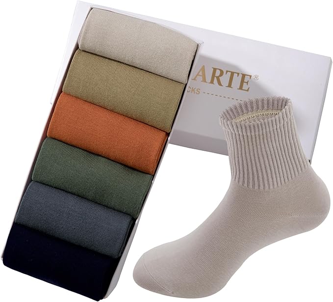 MAGIARTE Womens Mini Crew Ankle Socks Athletic Casual Cotton Socks for Women