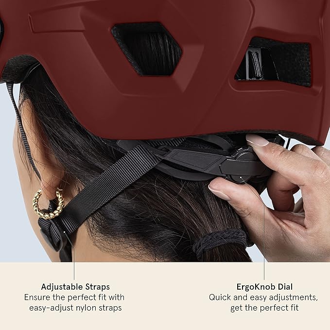 Retrospec Rowan Mountain Bike Helmet with Adjustable ErgoKnob Fit System - 14 Ventilation Ports, Removable Visor & EPS Foam Interior - Lightweight MTB Protection