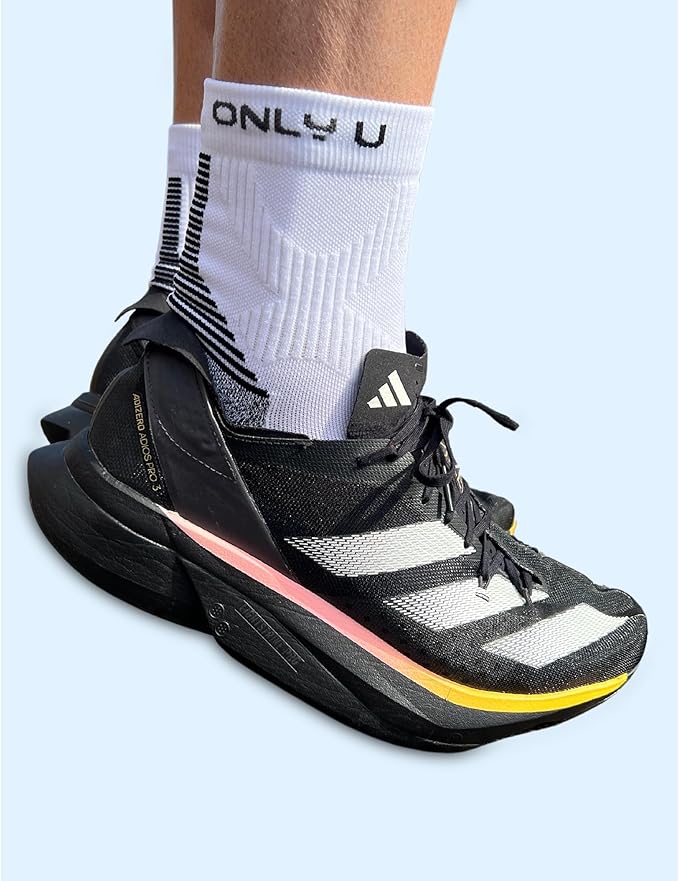 only U Quarter Running Socks – Premium Performance Moisture-Wicking Athletic Socks with Cushioned Anti-Blister Arch Support