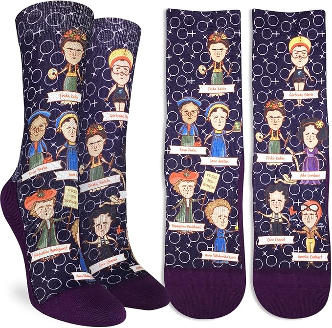 Good Luck Sock Novelty Crew Socks for Adults - For Men, Women and Teens