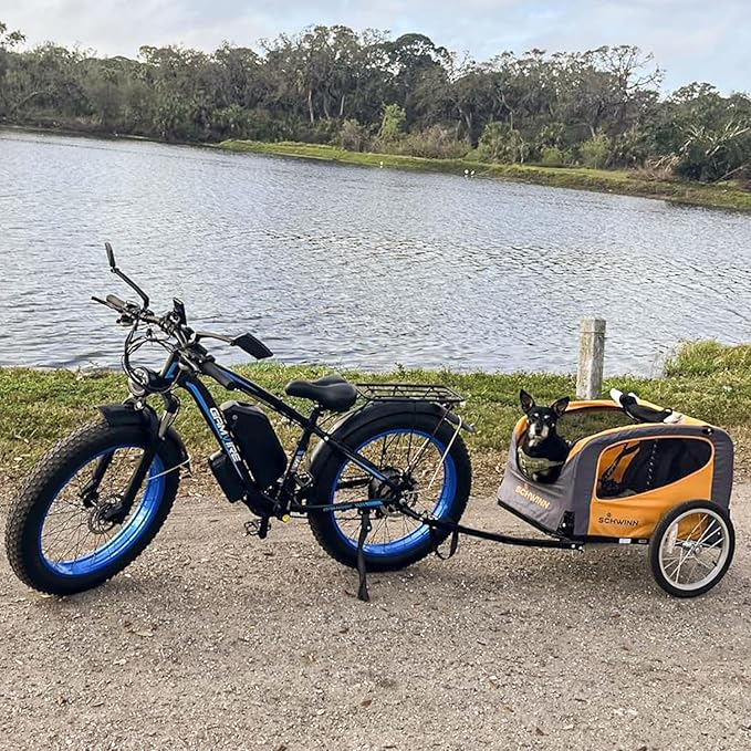 Ebike for Adults Electric, 52V 19.2Ah/32Ah, Peak 2000W/2500W E-Bike, 36/40MPH, 70 Miles/100Miles, Hydraulic Disc Brake, Off Road Snow Mountain E-Bike, 24"/26" Fat Tire Electric Bicycle UL2849 by SGS