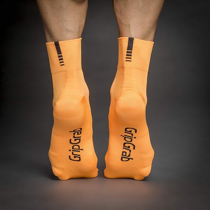 GripGrab Lightweight SL Performance Summer Cycling Socks Eyecatching 2 Lengths Road Mountain Gravel Bike Indoor Biking